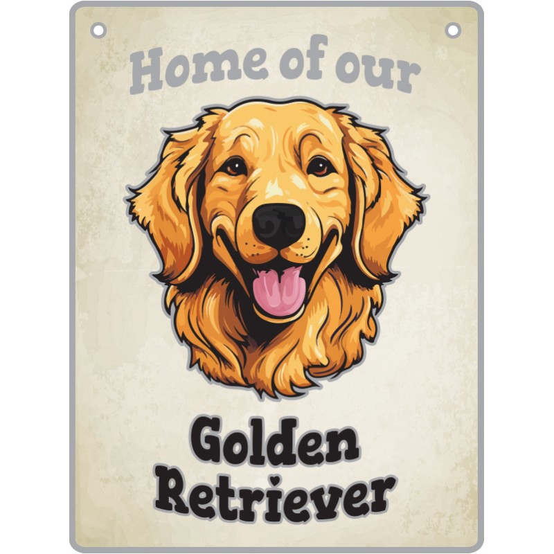 Golden Retriever - Pet Sign
