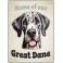 Great Dane - Pet Sign
