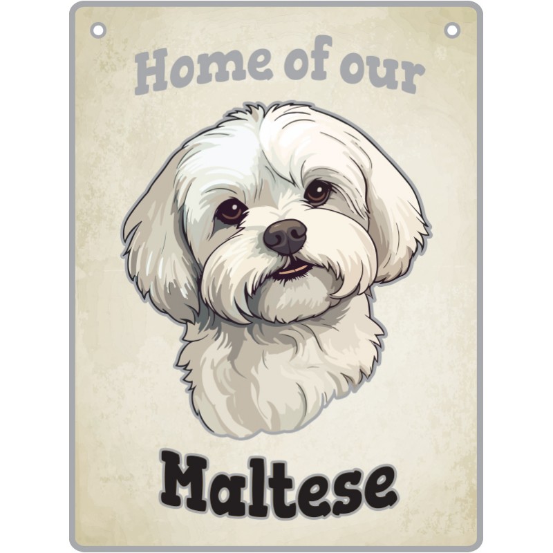 Maltese - Pet Sign