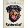 Rottweiler - Pet Sign