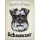 Schnauzer - Pet Sign
