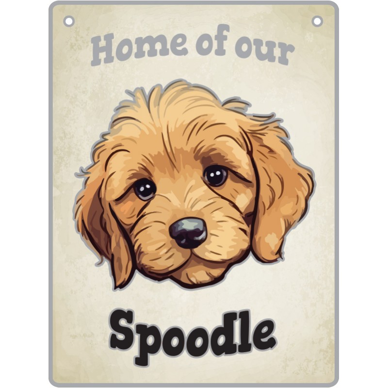 Spoodle - Pet Sign