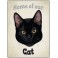 Black Cat - Pet Sign