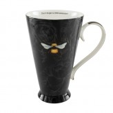 Black -  Bee Latte Mug