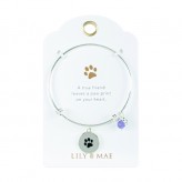 Paw Print - L&M Personalised Bangle