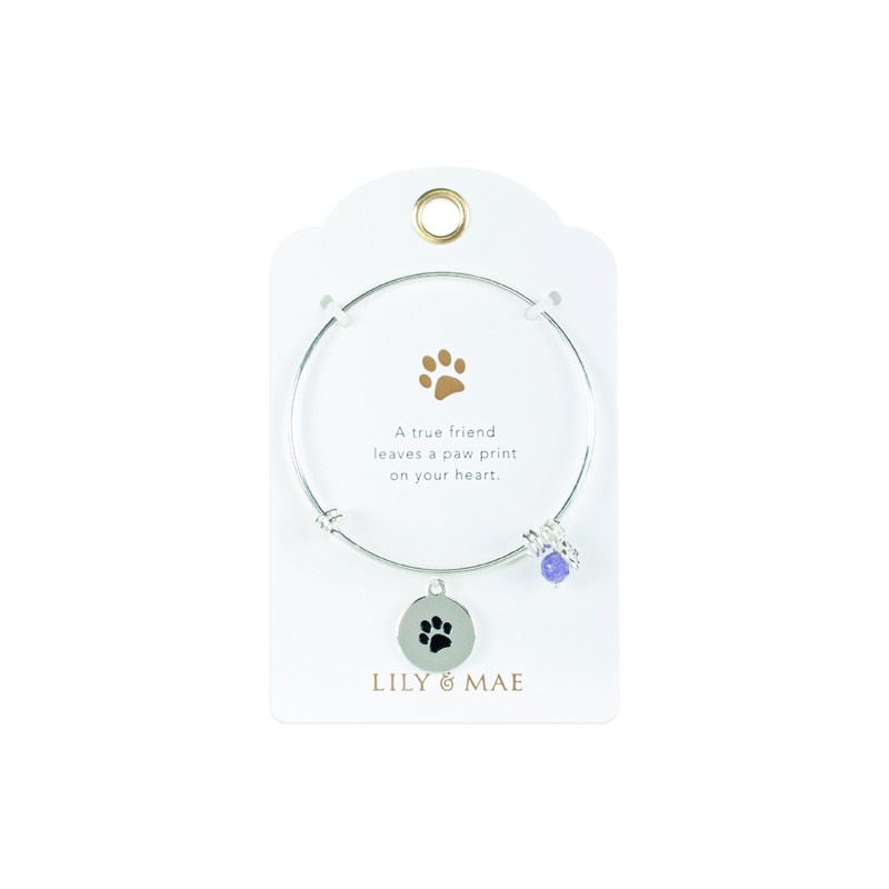 Paw Print - L&M Personalised Bangle