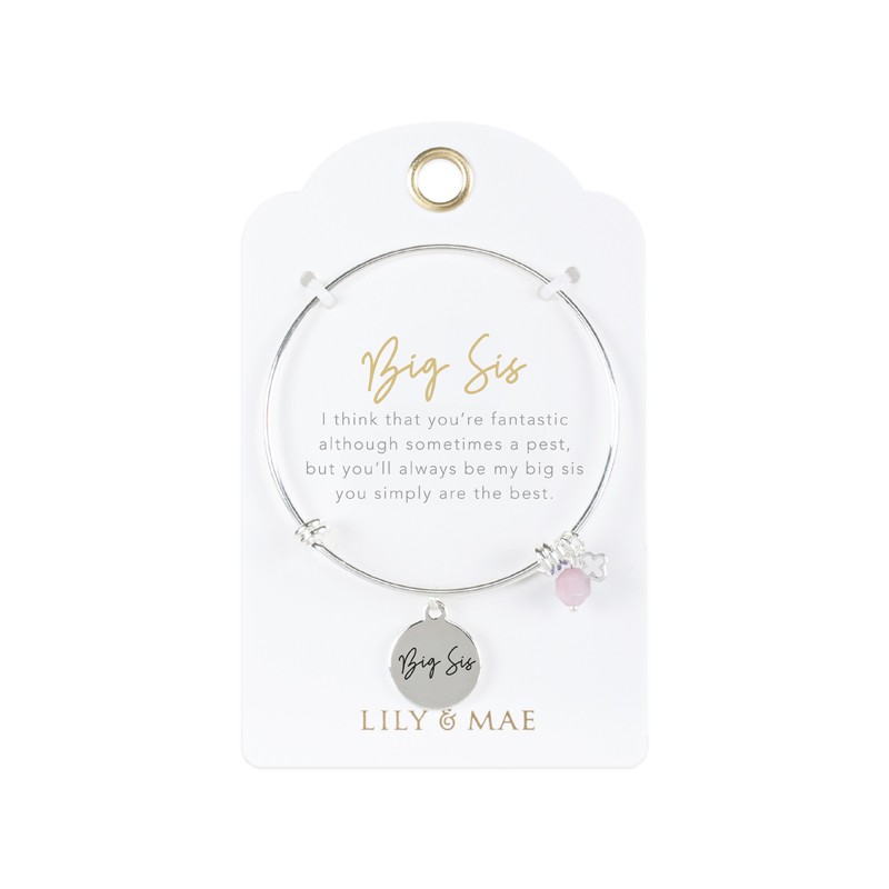 Big Sis - L&M Personalised Bangle