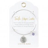 Faith Hope Love -L&M Personalised Bangle