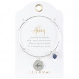 Abbey - L&M Personalised Bangle