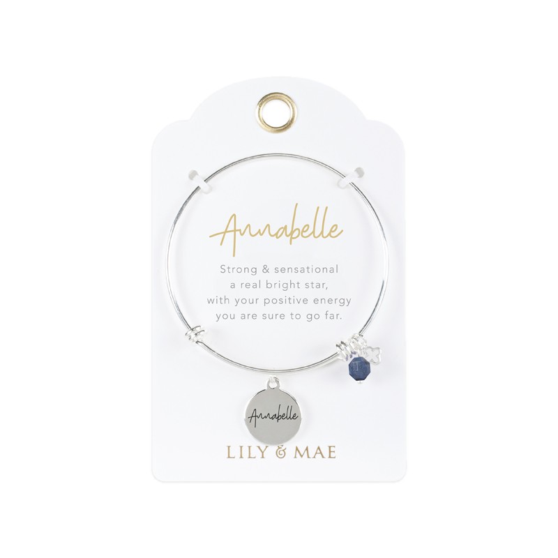 Annabelle - L&M Personalised Bangle