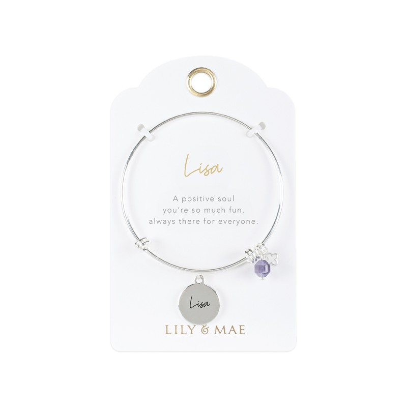 Lisa - L&M Personalised Bangle