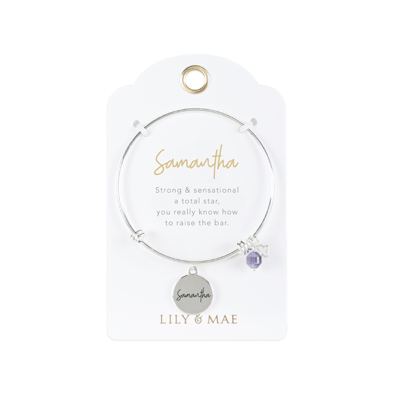 Samantha - L&M Personalised Bangle