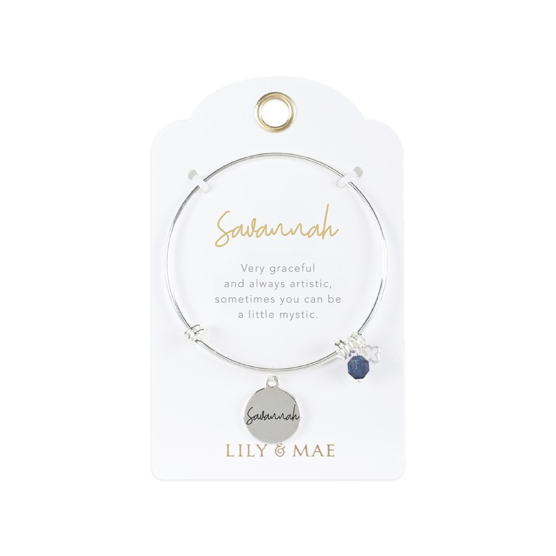 Savannah - L&M Personalised Bangle