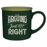 Arguing - Mega Mug