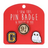 Wizard 2 - I Saw This Pin Badge