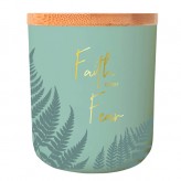 Faith over Fear - Sentiment Candle