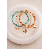 L&M Beaded Charm Bracelet Pack