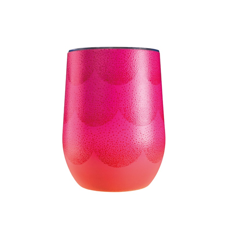 Wine Tumbler - Scallop Pink - Wyld Ryde