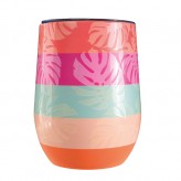Wine Tumbler - Palm Stripe - Wyld Ryde