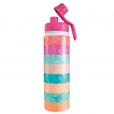 Water Bottle - Palm Stripe - Wyld Ryde