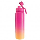 Water Bottle-Ombre Pink Gfruit-Wyld Ryde
