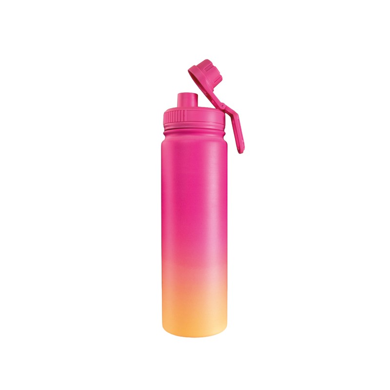 Water Bottle-Ombre Pink Gfruit-Wyld Ryde