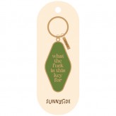 What The - Sunnyside Keyring