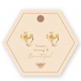 Flower Hoop Earrings - BB Jewellery 2026